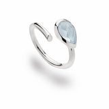 Sterling Silver and Blue Topaz Ring