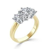 18ct Yellow & White Gold Ring