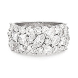 Marquise, Princess, Oval & Round Brilliant Cut Diamond Ring