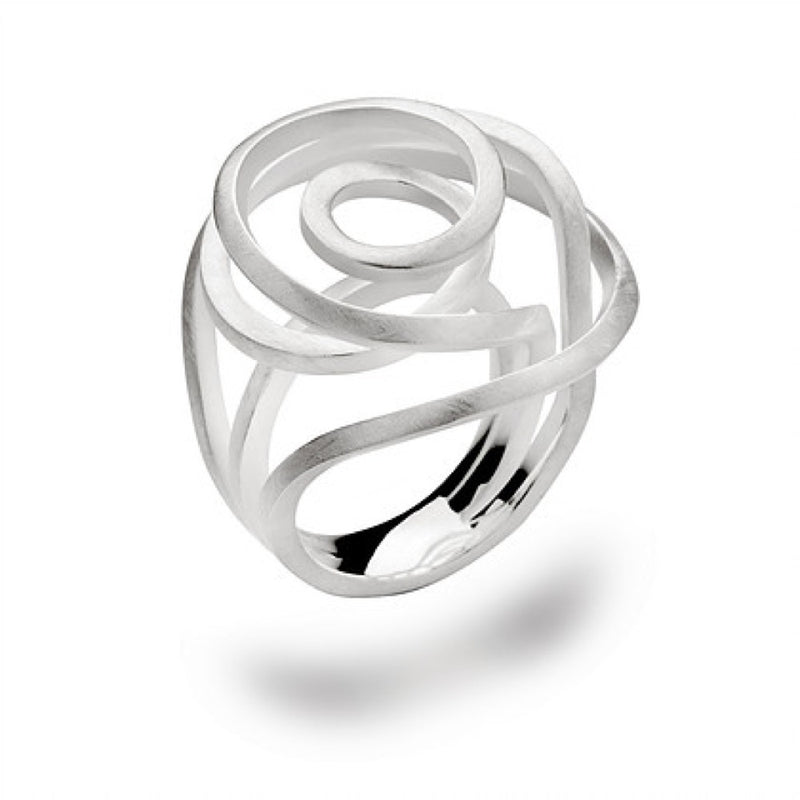 Sterling Silver Swirl Ring